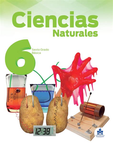 libro de ciencias naturales sexto grado